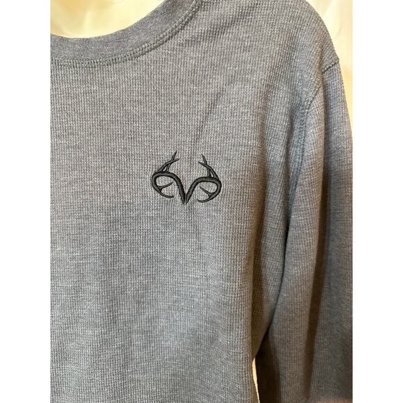 Realtree Camo Long Sleeve Shirt Mens Medium Outdoor Adventure Comfort Tee - Picture 3 of 5